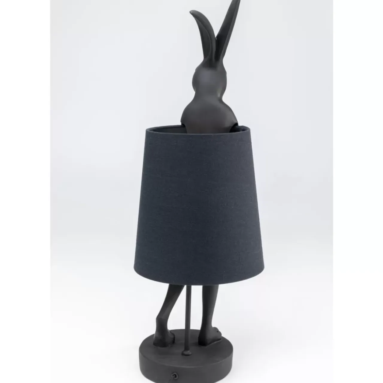 Tischleuchten|KARE Design Tischleuchte Animal Rabbit Matt Schwarz 68Cm