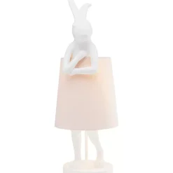 Tischleuchten|KARE Design Tischleuchte Animal Rabbit Weis 68Cm