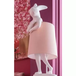 Tischleuchten|KARE Design Tischleuchte Animal Rabbit Weis 68Cm