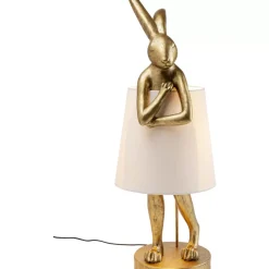Tischleuchten|KARE Design Tischleuchte Animal Rabbit Gold 88