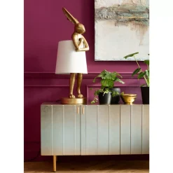 Tischleuchten|KARE Design Tischleuchte Animal Rabbit Gold 88