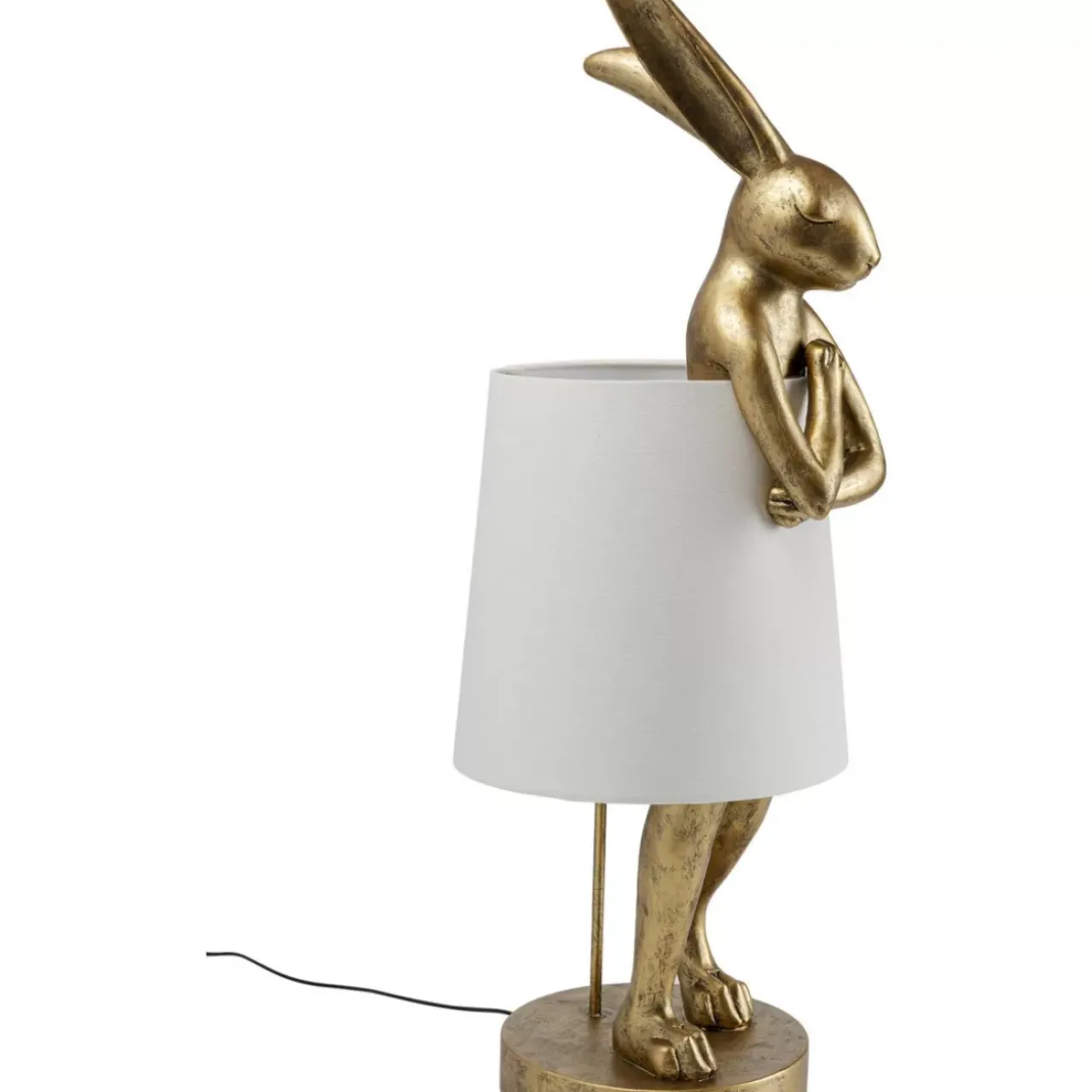 Tischleuchten|KARE Design Tischleuchte Animal Rabbit Gold 88