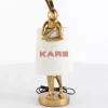 Tischleuchten|KARE Design Tischleuchte Animal Rabbit Gold/Weis 50Cm