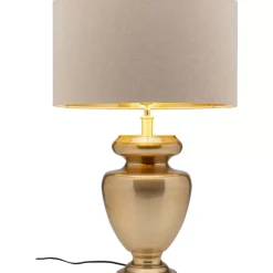 Tischleuchten|KARE Design Tischleuchte Barock Gold Beige 49Cm