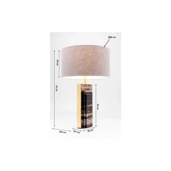 Tischleuchten|KARE Design Tischleuchte Charleston Marble 69Cm