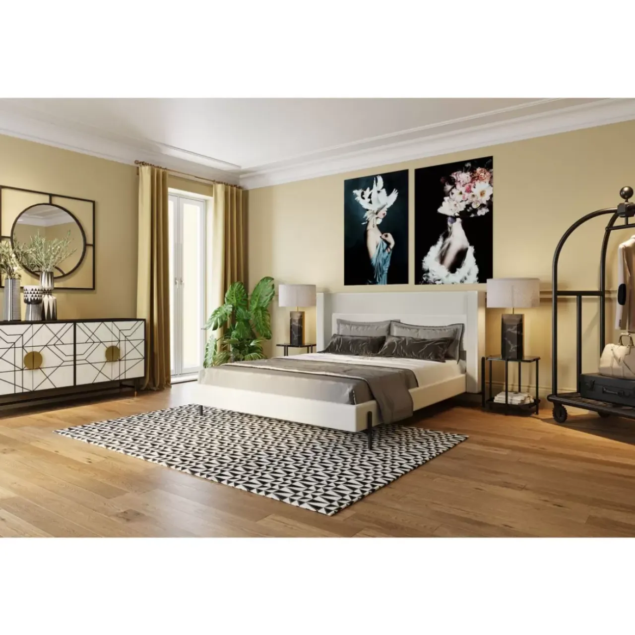 Tischleuchten|KARE Design Tischleuchte Charleston Marble 69Cm