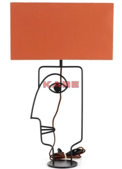 Tischleuchten|KARE Design Tischleuchte Face Wire Orange