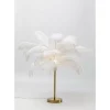 Tischleuchten|KARE Design Tischleuchte Feather Palm Weis 60Cm