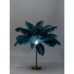 Tischleuchten|KARE Design Tischleuchte Feather Palm Grun 60Cm