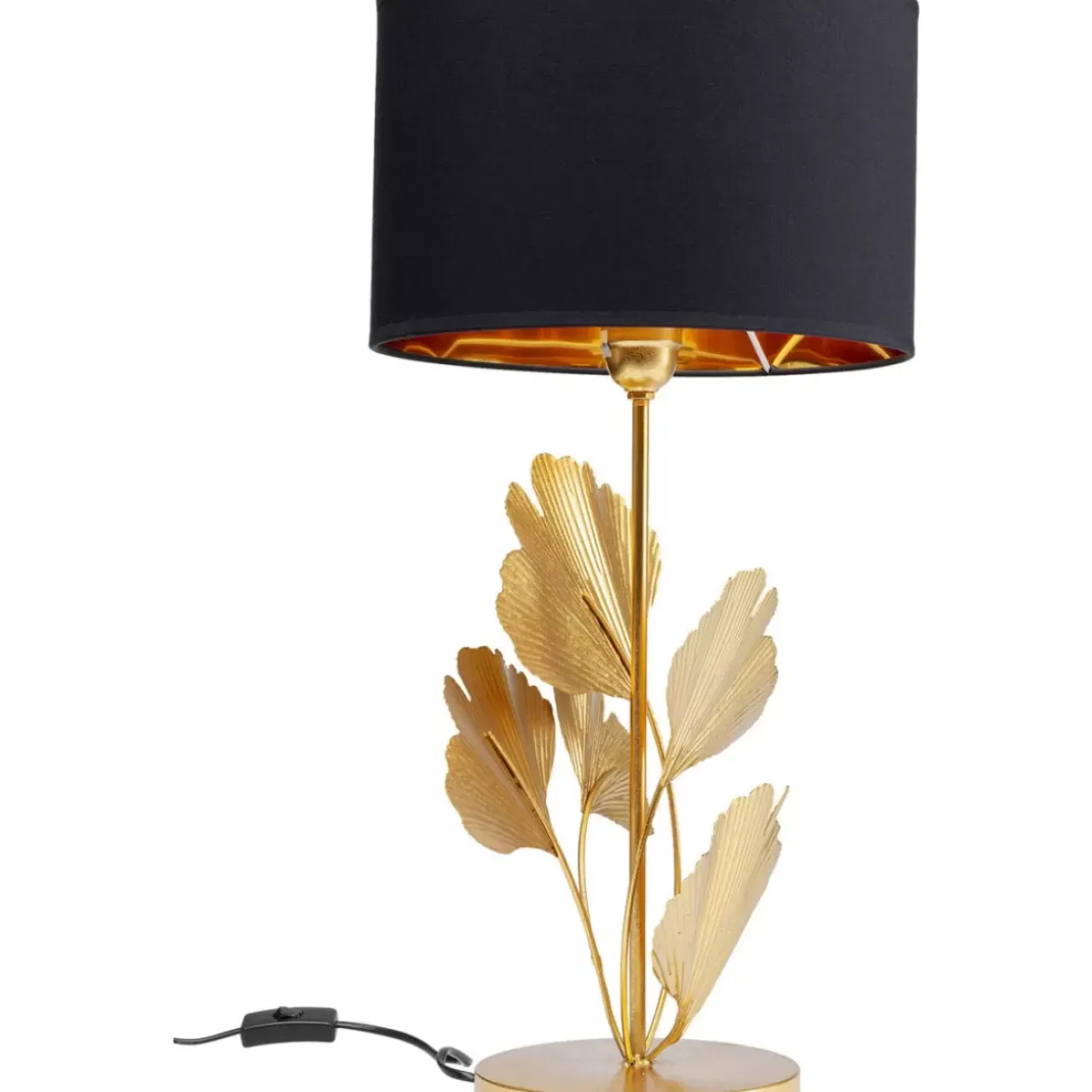 Tischleuchten|KARE Design Tischleuchte Flores Gold