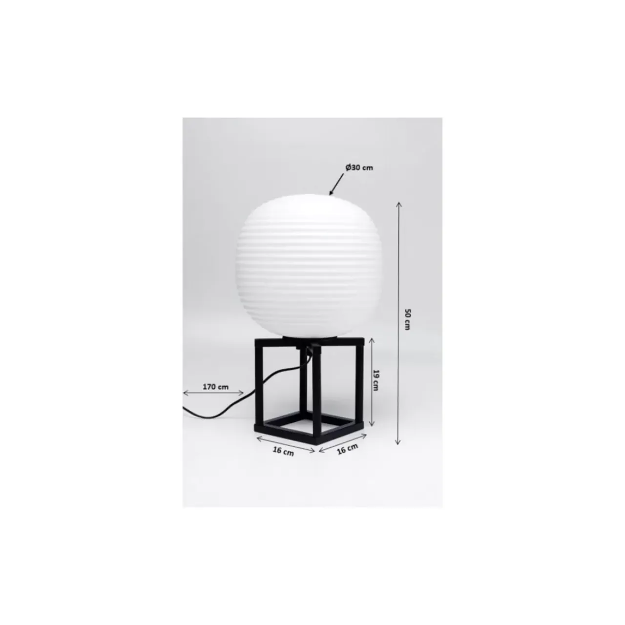 Tischleuchten|KARE Design Tischleuchte Frame Ball