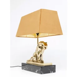 Tischleuchten|KARE Design Tischleuchte Geometric Leopard Braun 36Cm