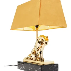 Tischleuchten|KARE Design Tischleuchte Geometric Leopard Braun 36Cm