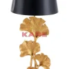 Tischleuchten|KARE Design Tischleuchte Leaf Gold