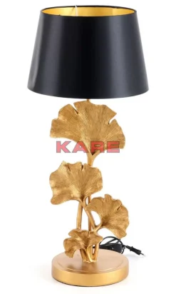 Tischleuchten|KARE Design Tischleuchte Leaf Gold