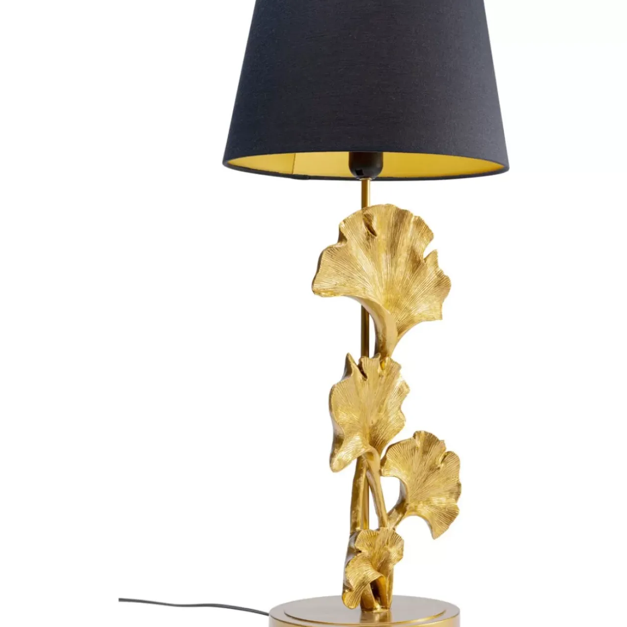 Tischleuchten|KARE Design Tischleuchte Leaf Gold