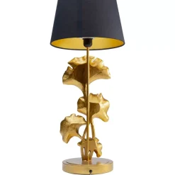 Tischleuchten|KARE Design Tischleuchte Leaf Gold