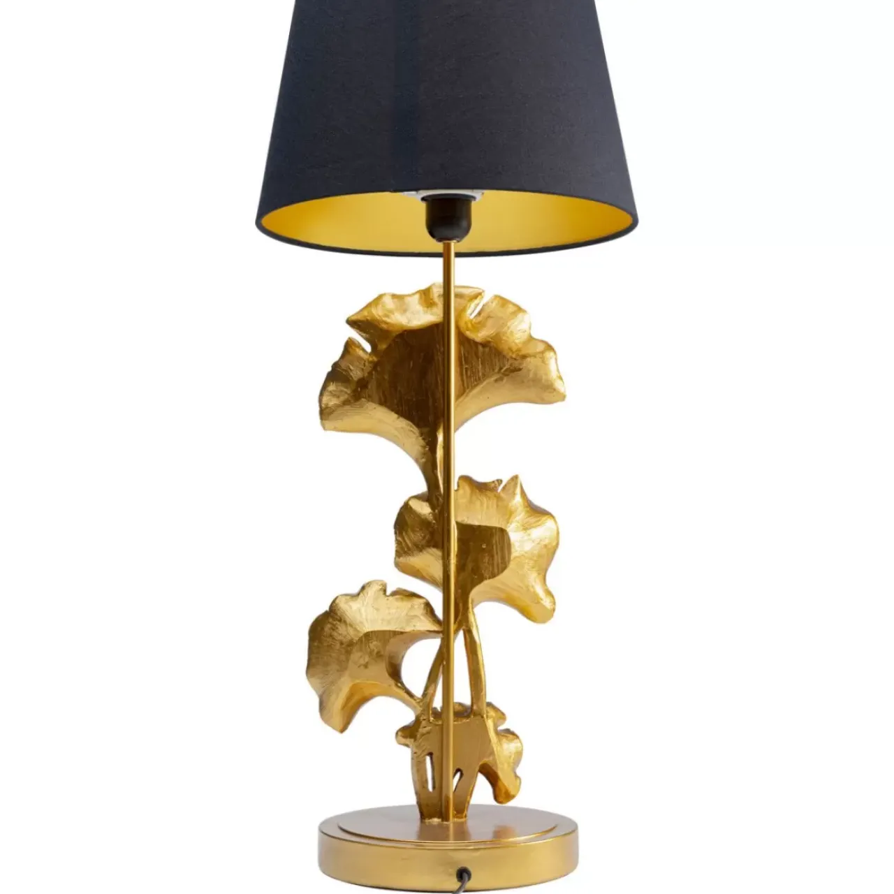 Tischleuchten|KARE Design Tischleuchte Leaf Gold