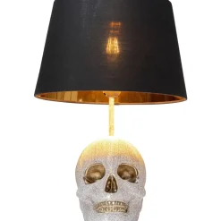 Tischleuchten|KARE Design Tischleuchte Skull Crystals Front 44Cm