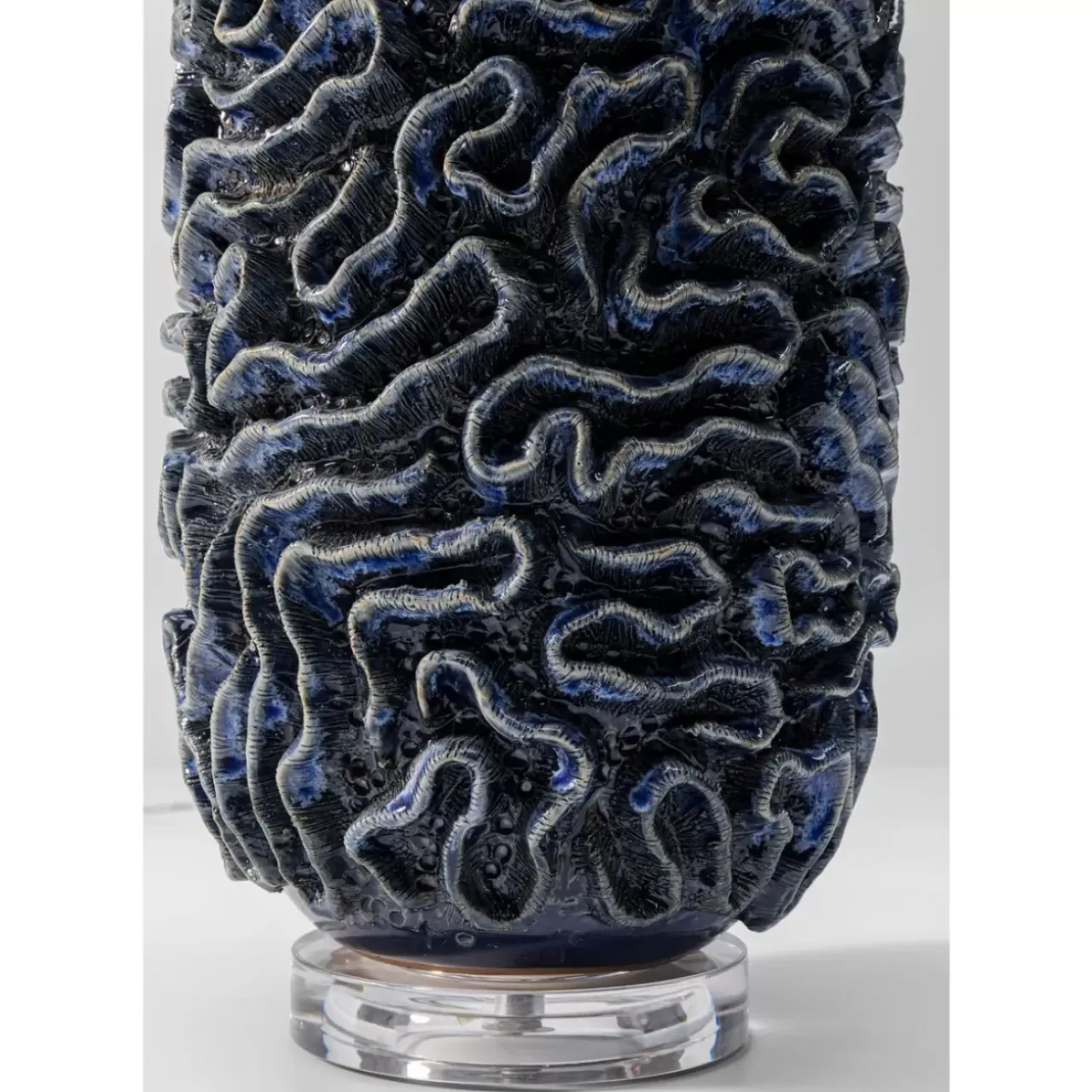 Tischleuchten|KARE Design Tischleuchte Waterflow Blau