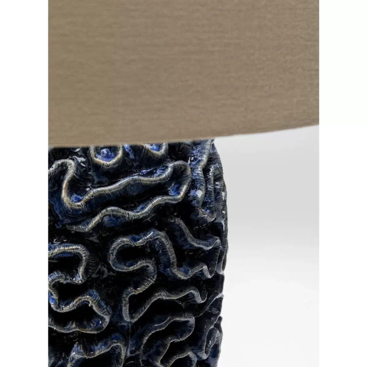 Tischleuchten|KARE Design Tischleuchte Waterflow Blau