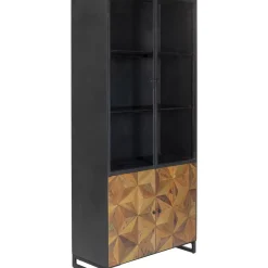 Regale|KARE Design Vitrine Illusion Gold 90X180Cm