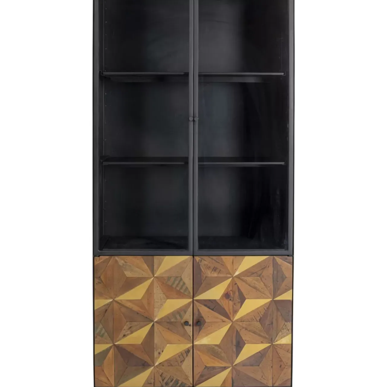 Regale|KARE Design Vitrine Illusion Gold 90X180Cm