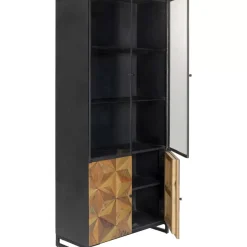 Regale|KARE Design Vitrine Illusion Gold 90X180Cm