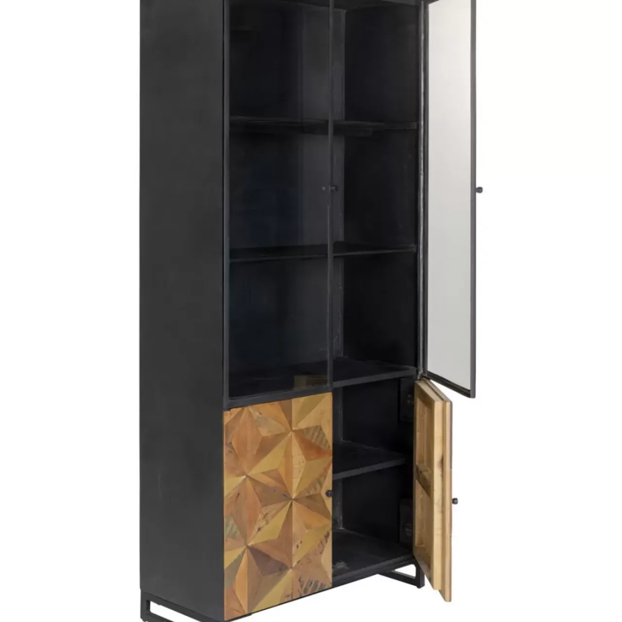 Regale|KARE Design Vitrine Illusion Gold 90X180Cm