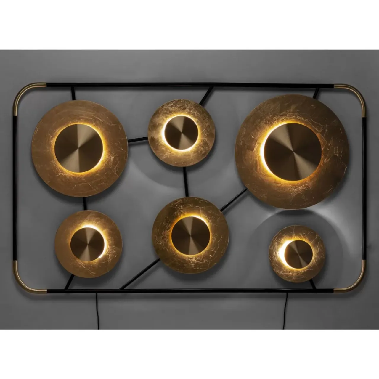 Wandleuchten|KARE Design Wandleuchte Disc 6Er