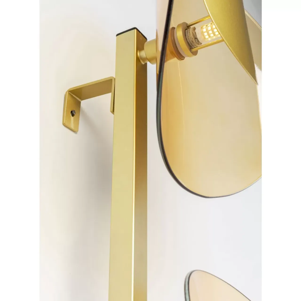 Wandleuchten|KARE Design Wandleuchte Mariposa Brass 116X198Cm