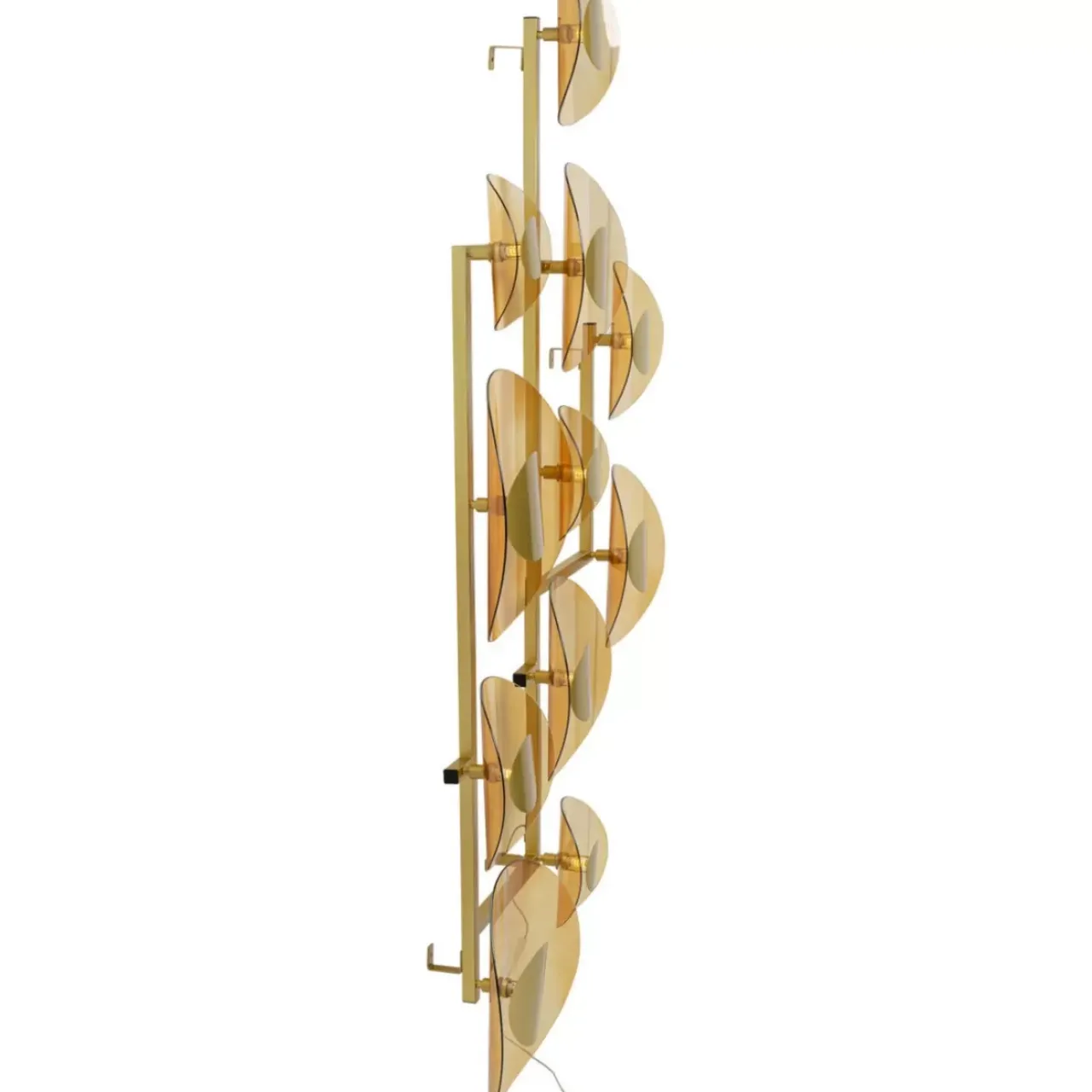 Wandleuchten|KARE Design Wandleuchte Mariposa Brass 116X198Cm