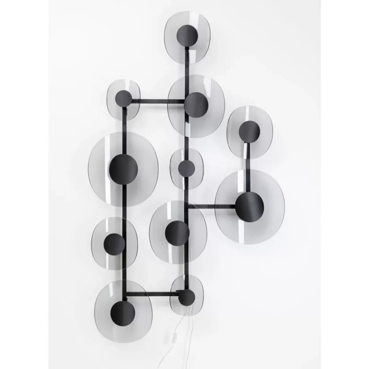 Wandleuchten|KARE Design Wandleuchte Mariposa Schwarz Smoke 116X198Cm
