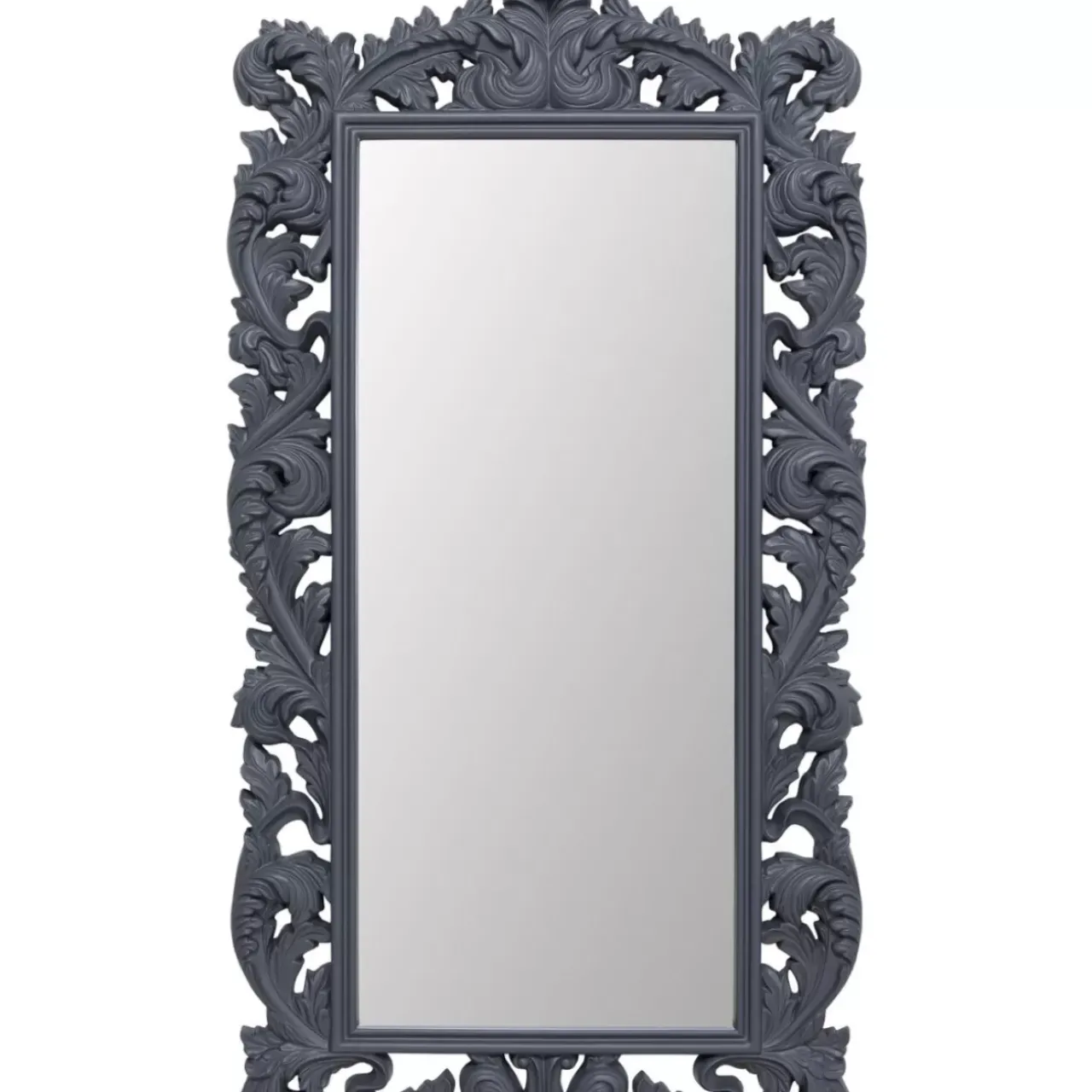 Spiegel|KARE Design Wandspiegel Baroque Valentina Grau 100X190Cm