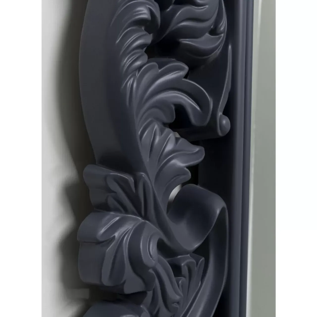 Spiegel|KARE Design Wandspiegel Baroque Valentina Grau 100X190Cm