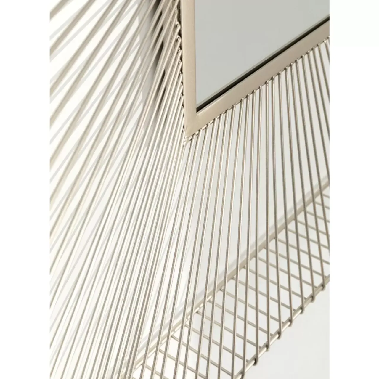 Spiegel|KARE Design Wandspiegel Dimension Champagner 91X91Cm