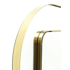 Spiegel|KARE Design Wandspiegel Double Row 80X80Cm