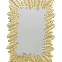 Spiegel|KARE Design Wandspiegel Feather Dress Gold 49X69Cm