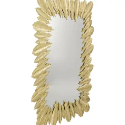 Spiegel|KARE Design Wandspiegel Feather Dress Gold 49X69Cm