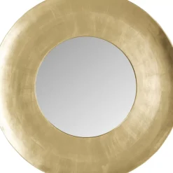 Spiegel|KARE Design Wandspiegel Planet Gold O108Cm