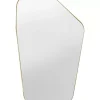 Spiegel|KARE Design Wandspiegel Shape Brass 64X94,5Cm