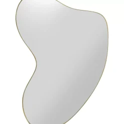 Spiegel|KARE Design Wandspiegel Shape Brass 110X120Cm