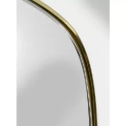 Spiegel|KARE Design Wandspiegel Shape Brass 110X120Cm