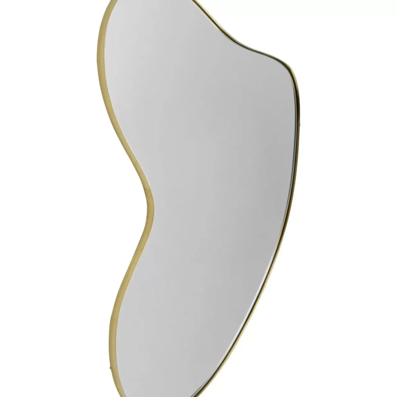 Spiegel|KARE Design Wandspiegel Shape Brass 110X120Cm