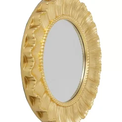 Spiegel|KARE Design Wandspiegel Sun Ray Gold O84Cm
