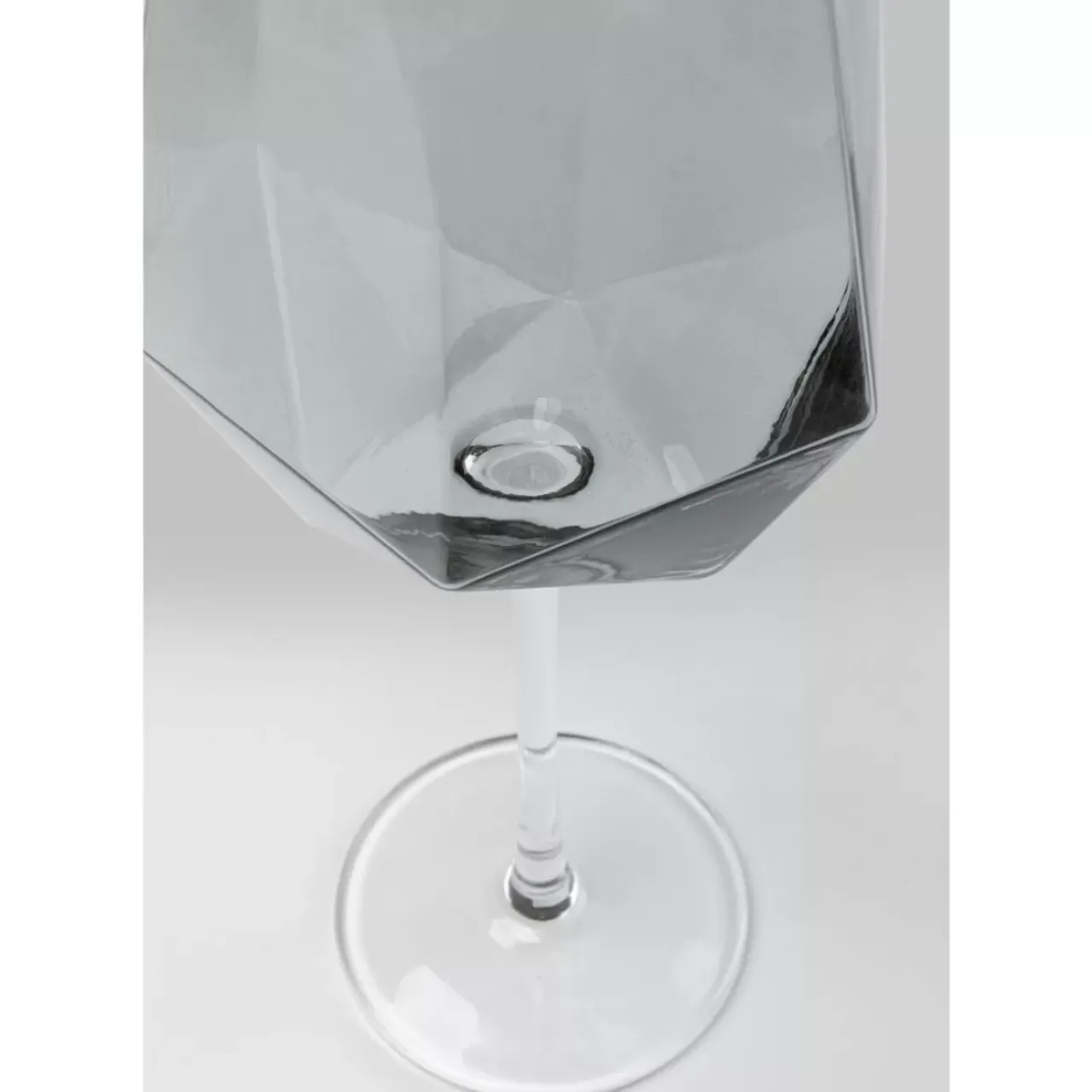 Geschirr & Tischaccessoires|KARE Design Weinglas Diamond Smoke