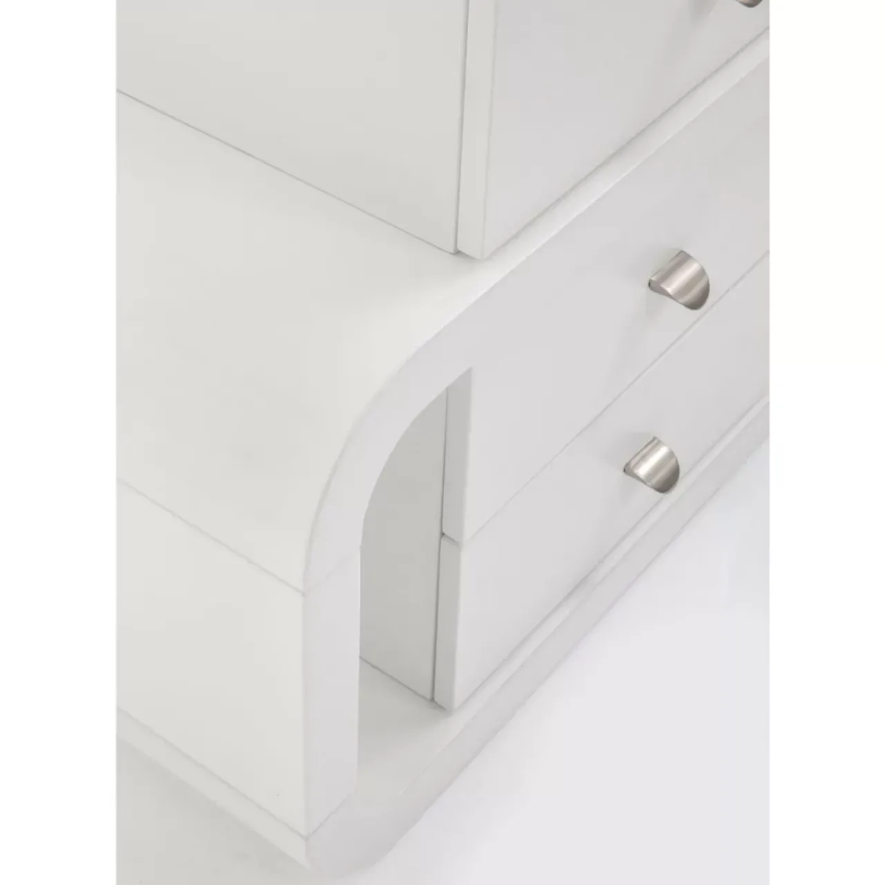 Tische|KARE Design White Club Schreibtisch Snake 150X70Cm