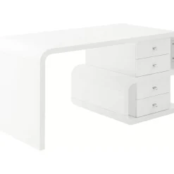 Tische|KARE Design White Club Schreibtisch Snake 150X70Cm