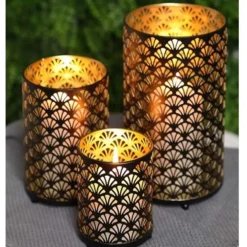 Kerzenständer & Laternen|KARE Design Windlicht Moira (3/Set)